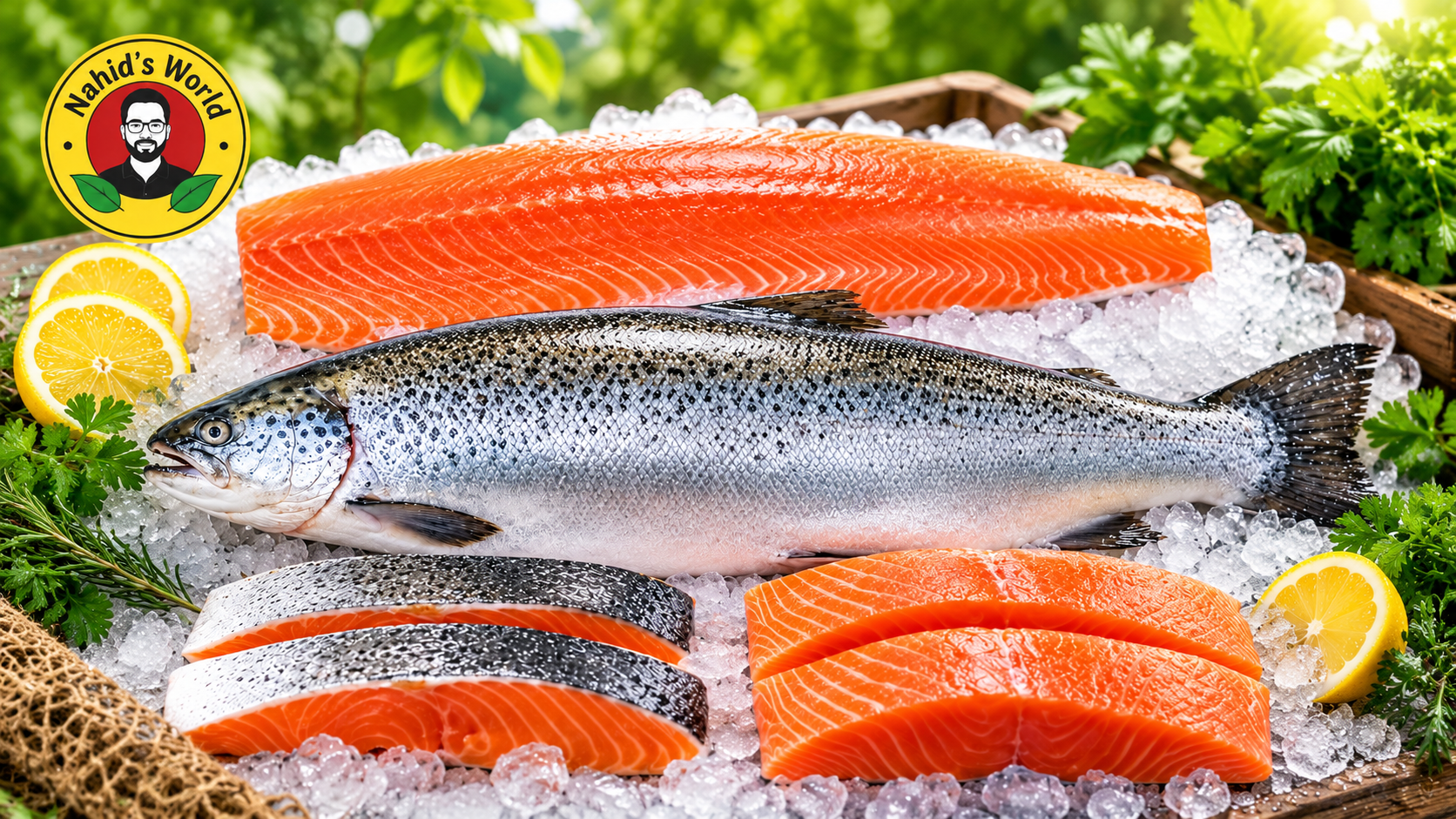 Salmon Whole fish- স্যালমন 