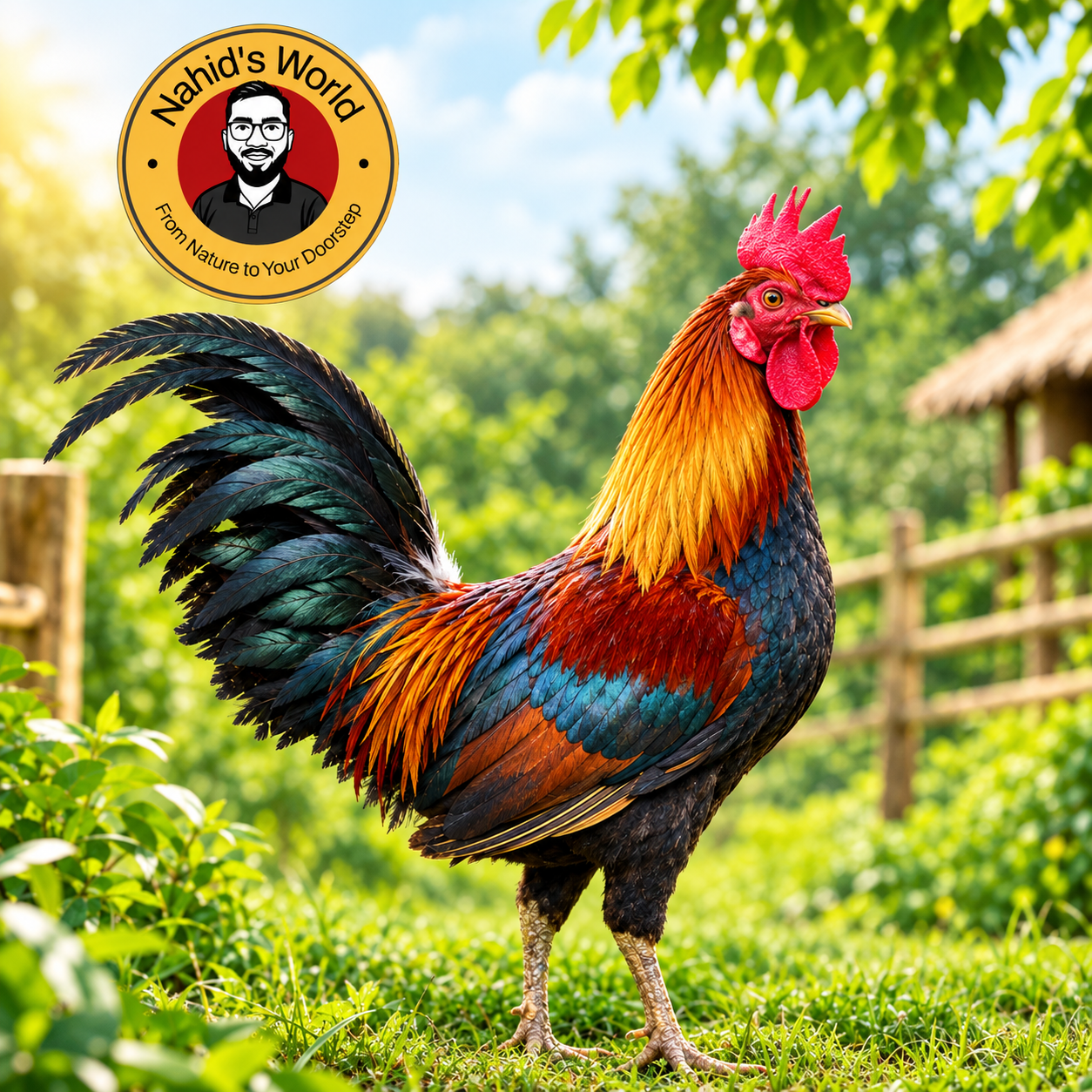 Hill Chicken (পাহাড়ি মোরগ)