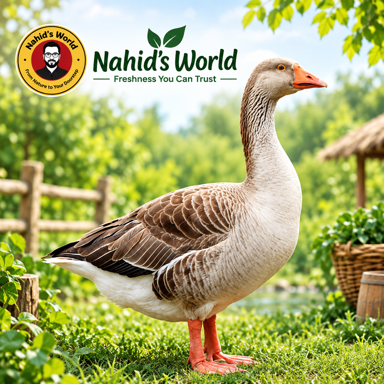 Deshi Swan Duck (দেশী রাজ হাঁস)