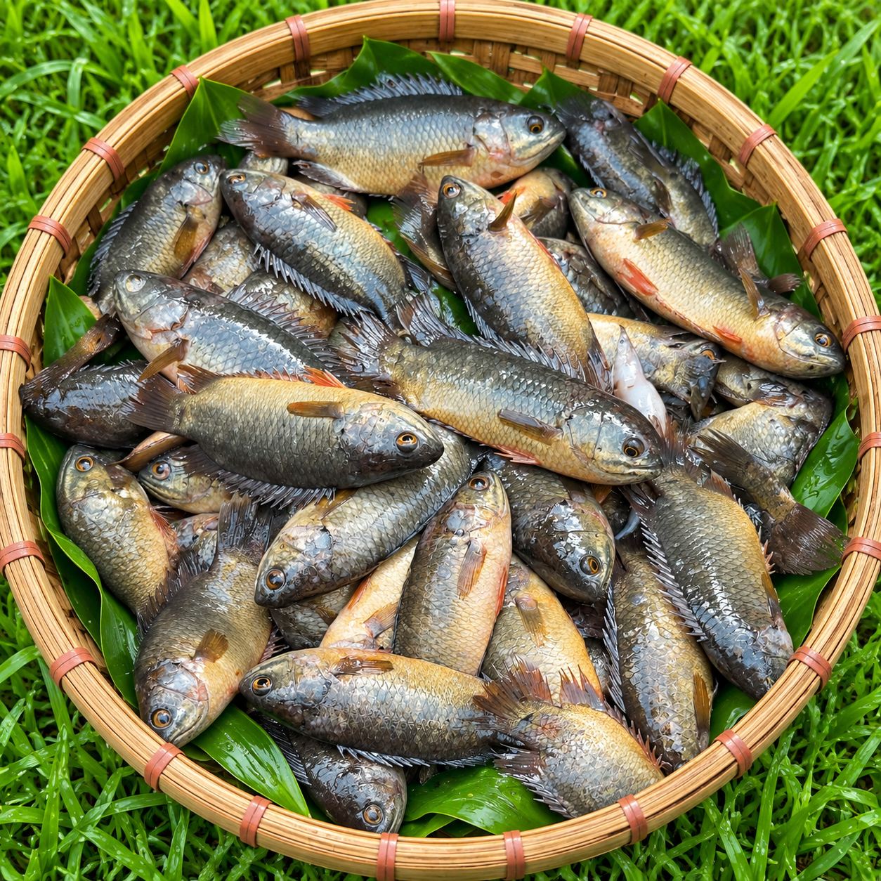 Climbing perch Fish- দেশি কই/ কৈ মাছ (১৫/১৭ পিসে কেজি)