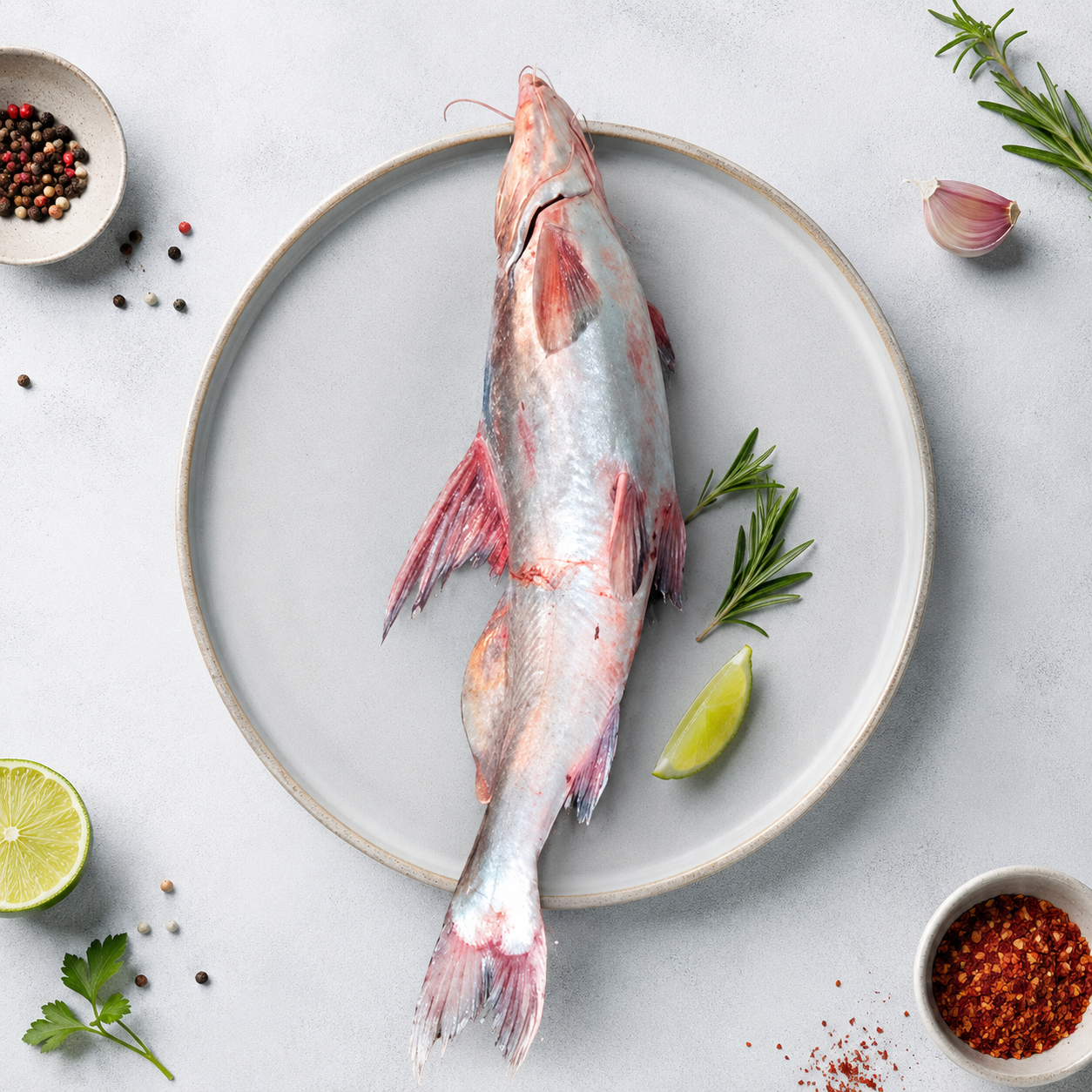 River Ayer Fish(নদীর আইড় মাছ)