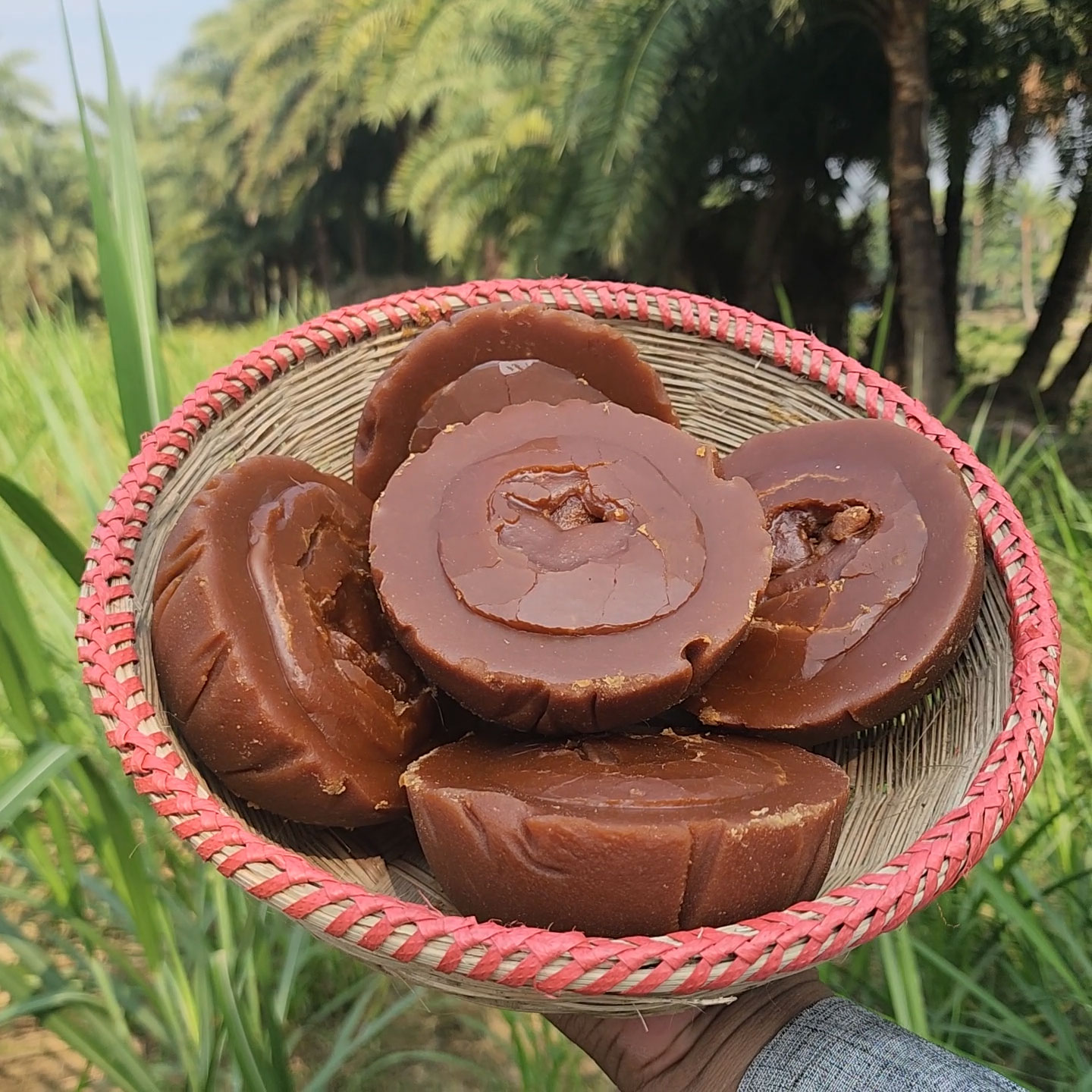 .রাজশাহীর খুরি/গোল পাটালি গুড়