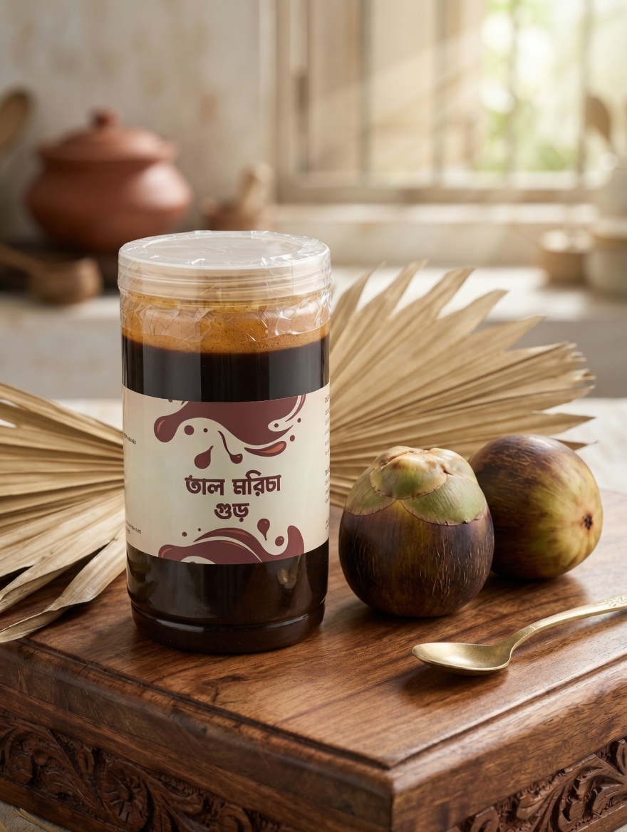 তাল মরিচা/দানাদার গুড়